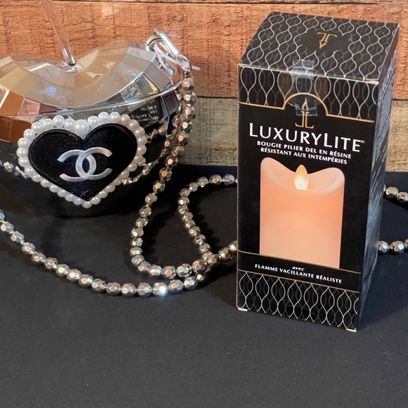 GANZ Other - Ganz LuxuryLite LED Wax Pillar Flameless Candle